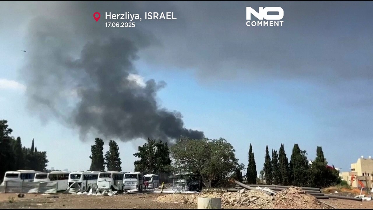 Watch: Crater found in central Israel following overnight Iranian attack