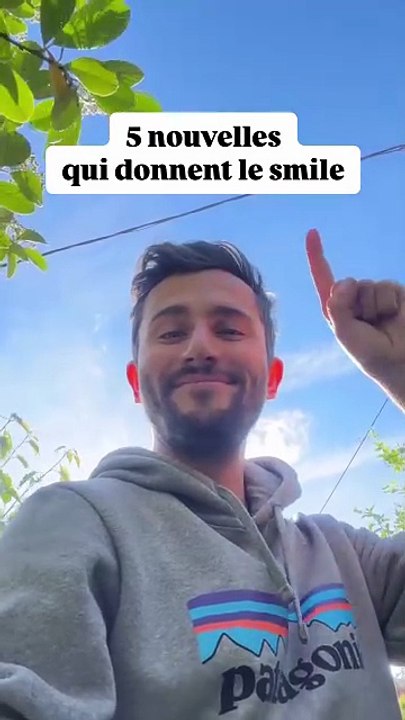 5 nouvelles qui donnent le smile !