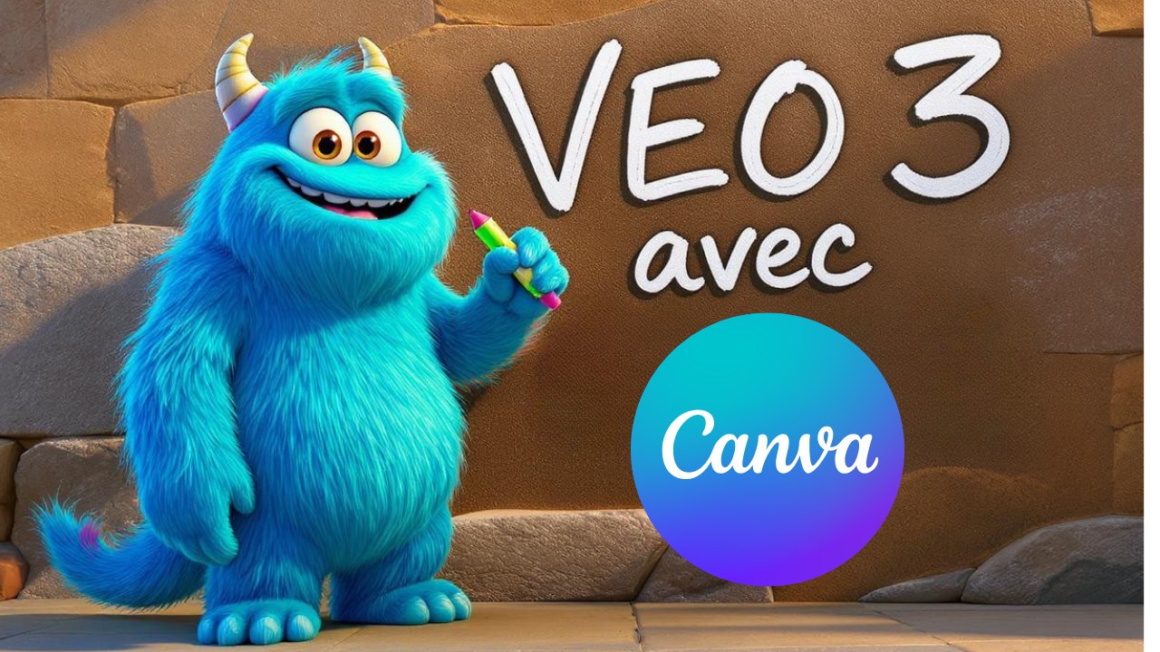 Créer des VIDÉOS IA sur CANVA avec VEO3