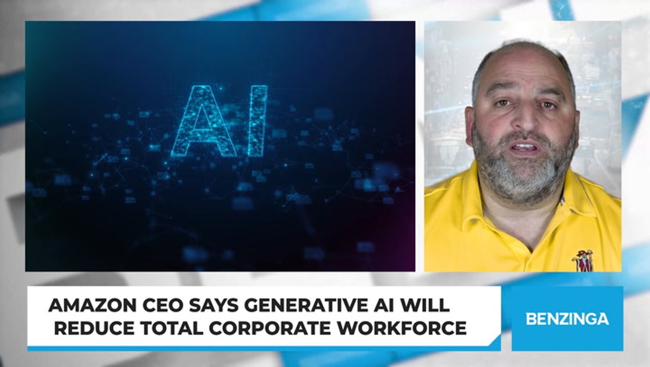 Amazon CEO Says Generative AI Will Reduce Total Corporate Workforce