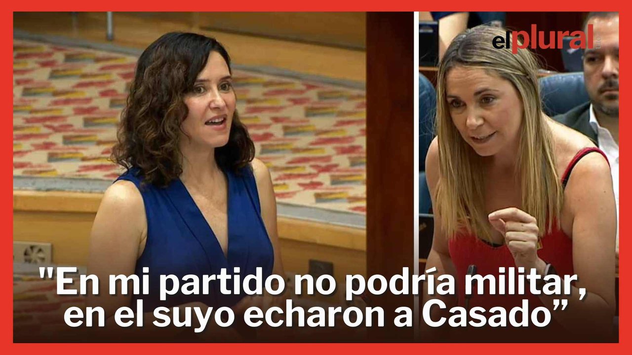 Espinar le explica a Ayuso las "diferencias" con su partido