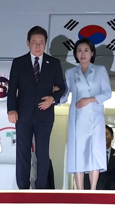 이 대통령, 1박3일 G7 순방 마치고 서울 도착