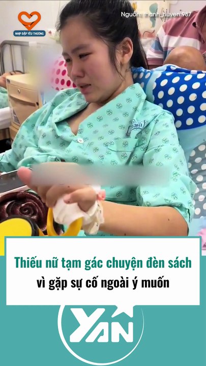 Thiếu nữ tạm gác chuyện đèn sách vì gặp chuyện ngoài ý muốn