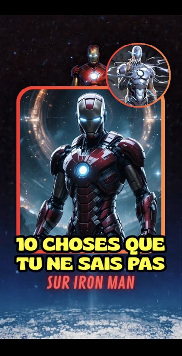 10 choses que tu ne sais pas sur Iron-Man ! #tonystark #ironman #fyp #pourtoi #marvelrivals #avengers #marvel #mcu