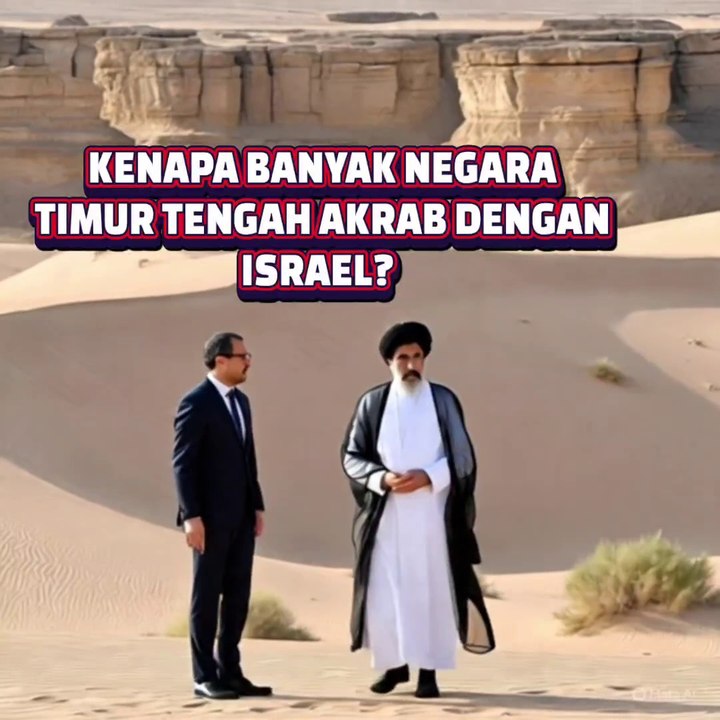 ISRAEL VS IRAN - KENAPA BANYAK NEGARA TIMUR TENGAH BERSAHABAT DENGAN ISRAEL? PALESTINA BAGAIMANA?