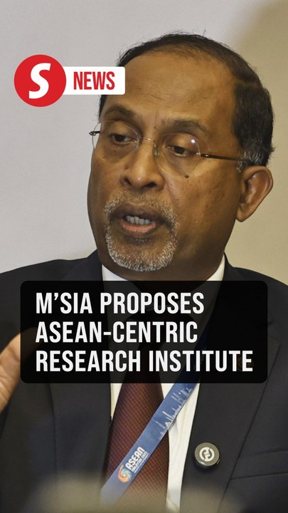 Malaysia proposes Asean-centric research institute
