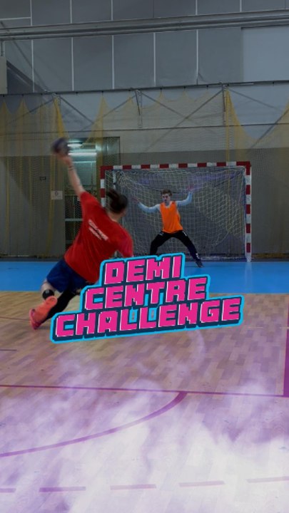 Demi centre challenge ! 🤾🏻‍♂️💥 #handballplayer #Handball #Hand #Challenge #sports #fun