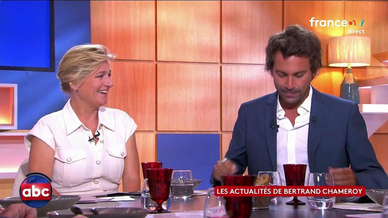 Bertrand Chameroy dans "C à vous", sur France 5