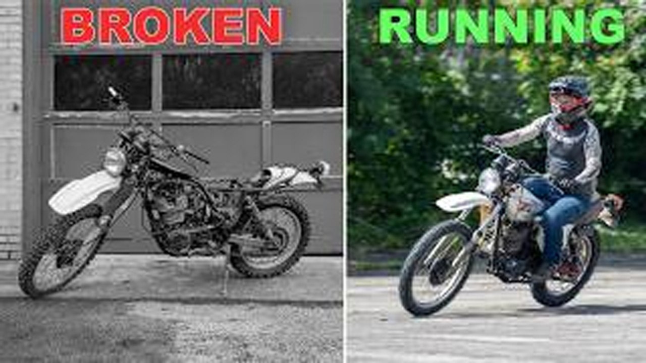 Rebuilding a 45 year-old Facebook Marketplace Dirt bike