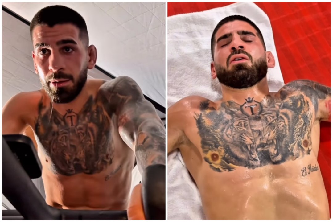 El horno de Ilia Topuria: "Está hirviendo"