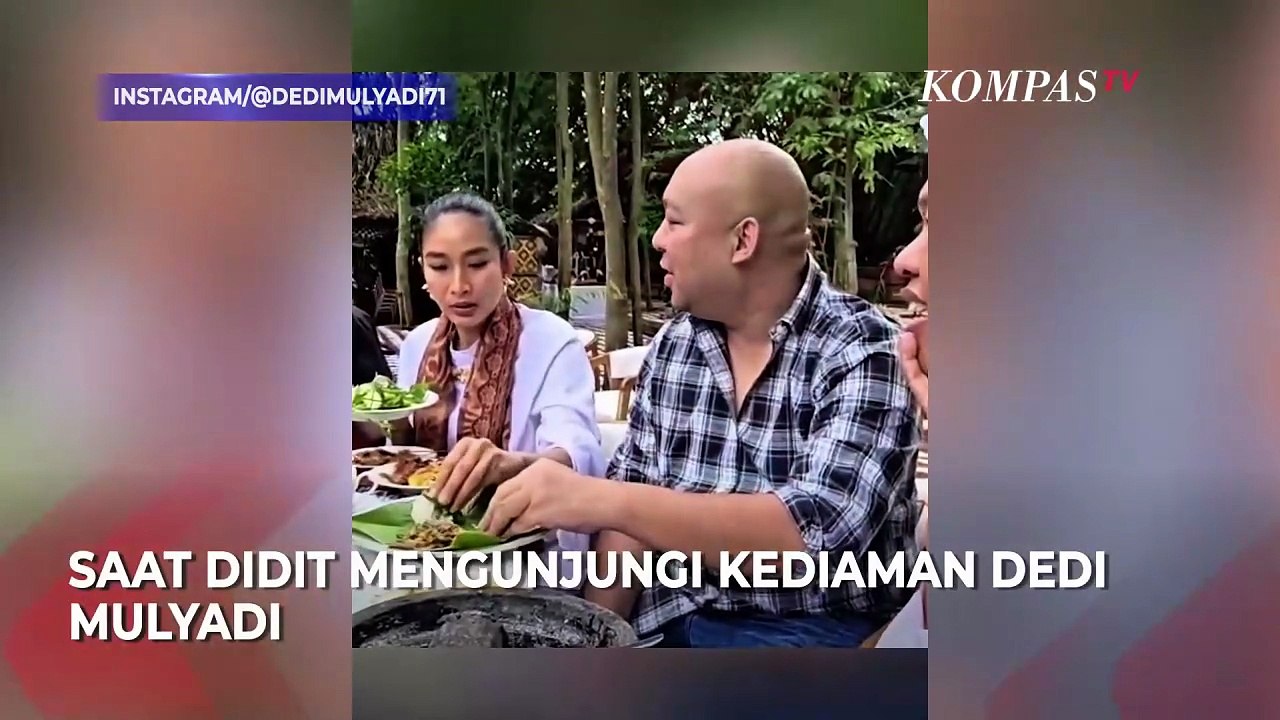 Dedi Mulyadi Ajak Didit Prabowo Cicipi Sambal Racikannya