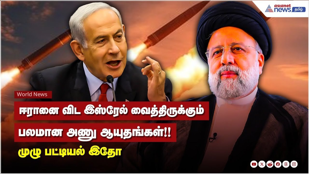 Iran Vs Israel | ஈரான் நிலைமை என்ன ஆகும்? இஸ்ரேல் வைத்திருக்கும் ஆயுதங்கள்!!