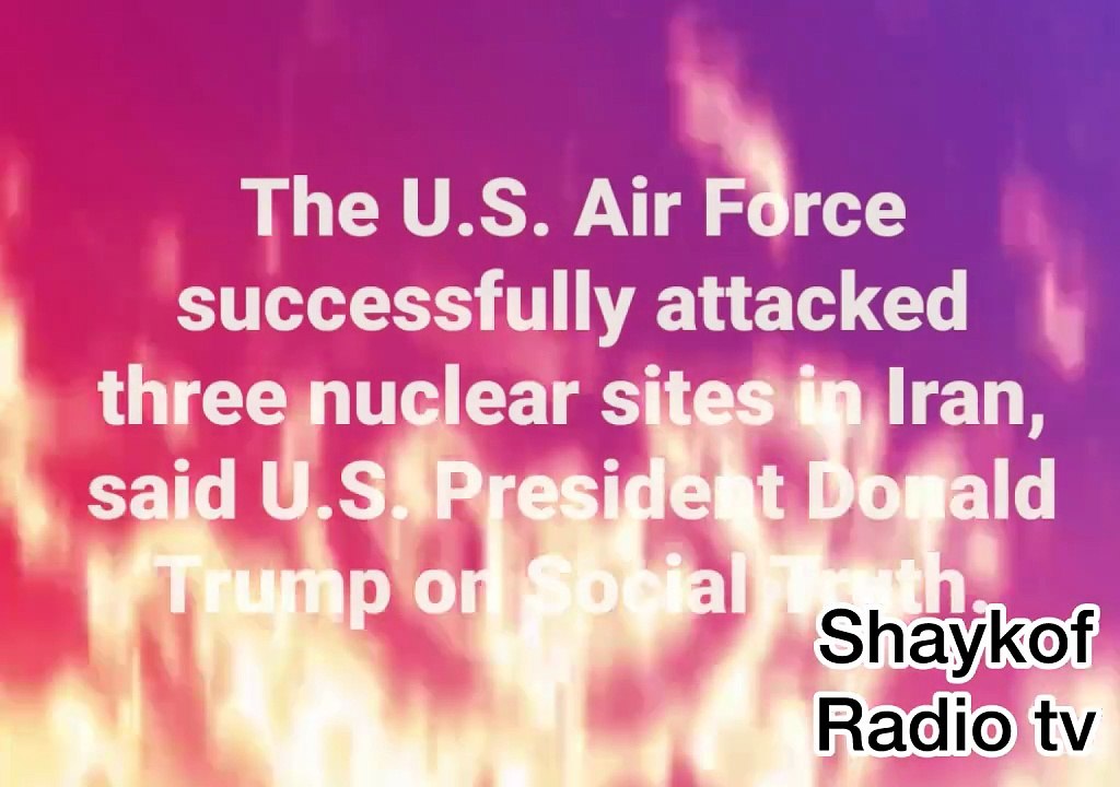 News. The U.S. Air Force  attacked three nuclear facilities in Iran