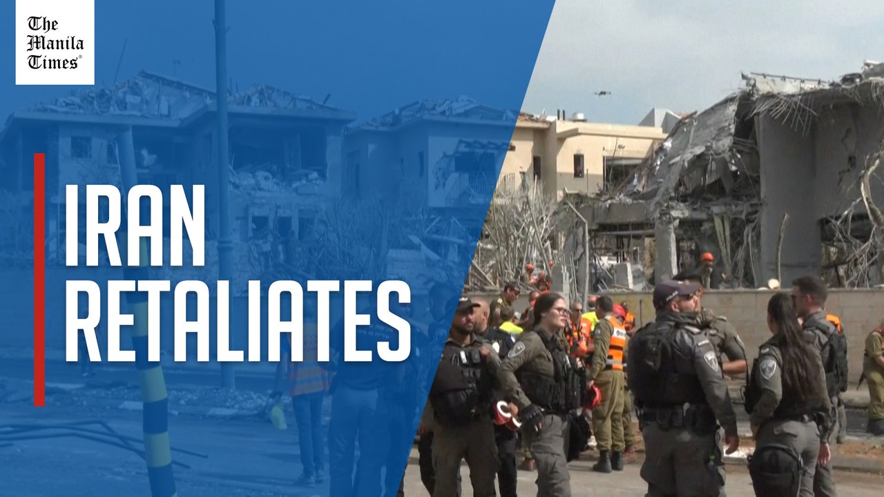 First responders assess damage in central Israel after new Iran missile attack