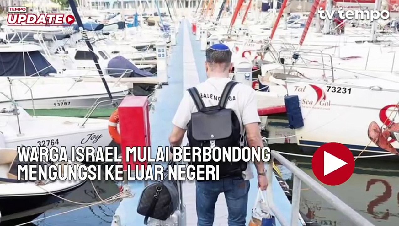 Perang Israel Iran: Warga Israel Mulai Berbondong Mengungsi ke Luar Negeri