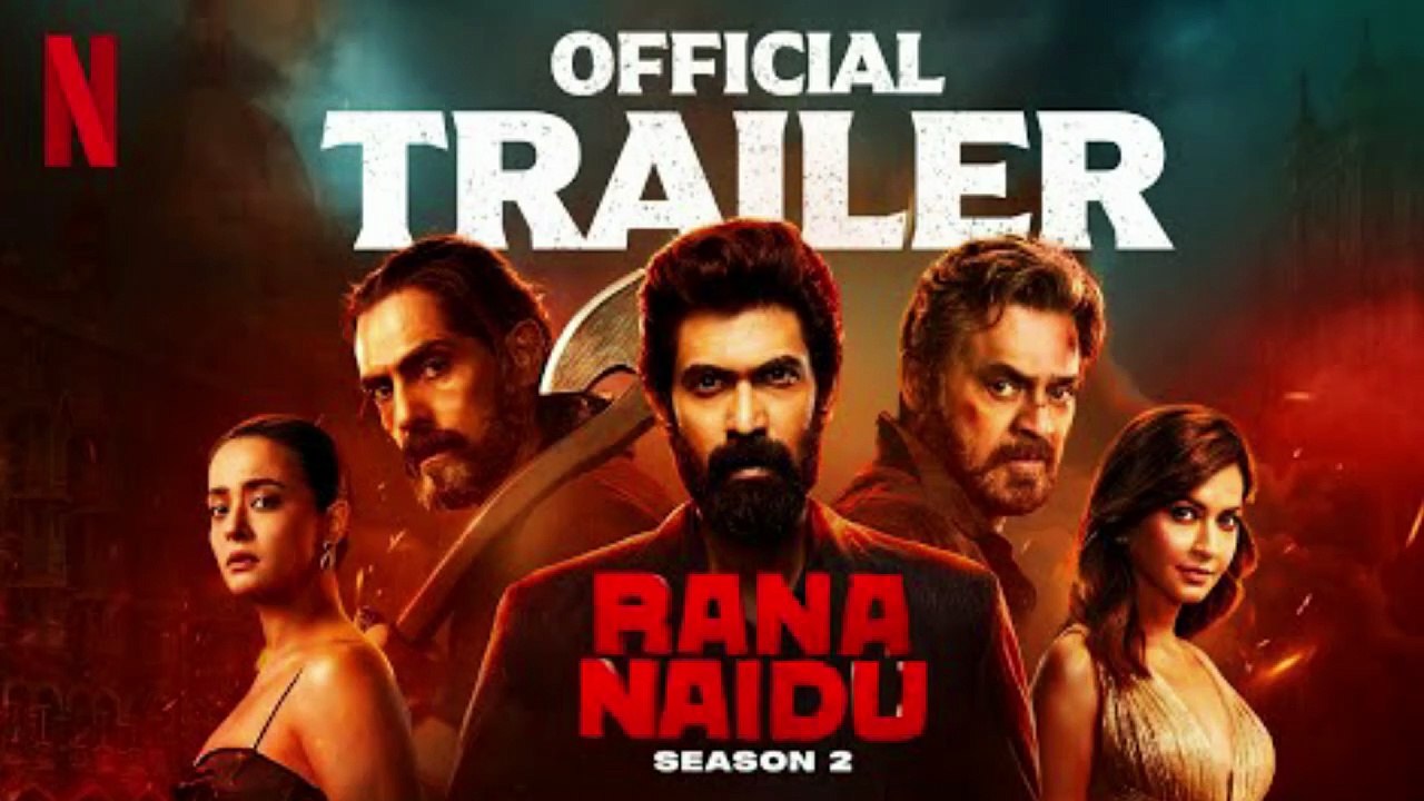 Rana Naidu: Season 2 | Official Trailer | Rana Daggubati, Venkatesh, Arjun Rampal | Netflix