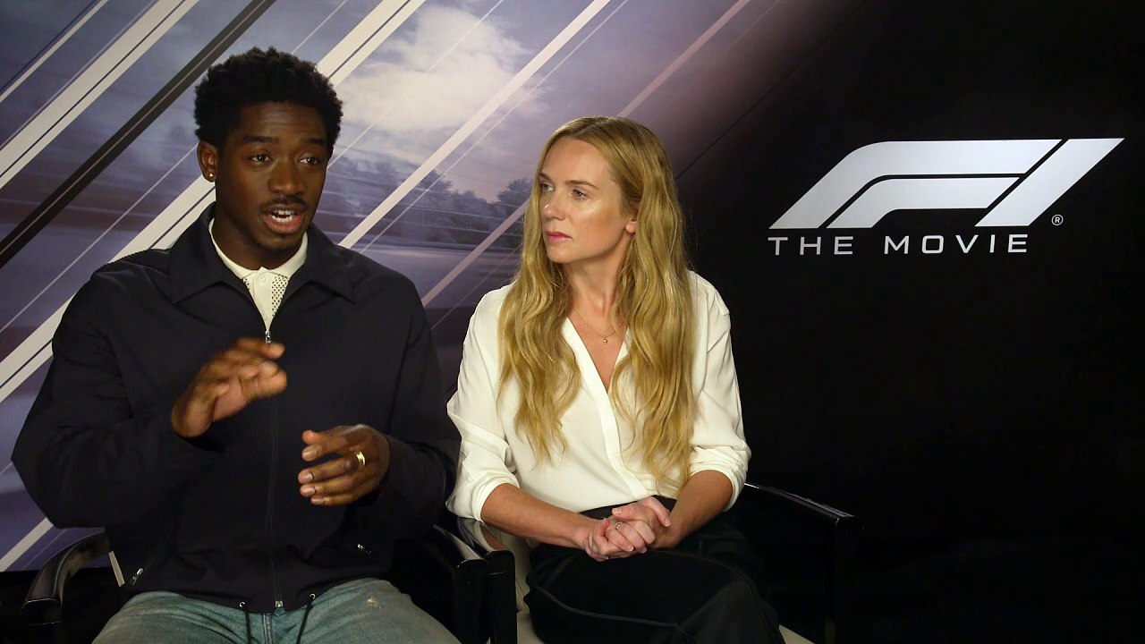 Damson Idris & Kerry Condon Talk F1, Superstitions & Rituals