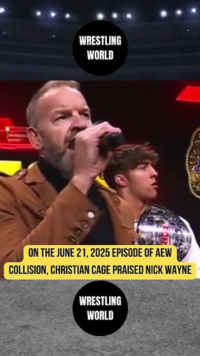 Christian Cage Intends to chase tag team titles with Nick Wayne.