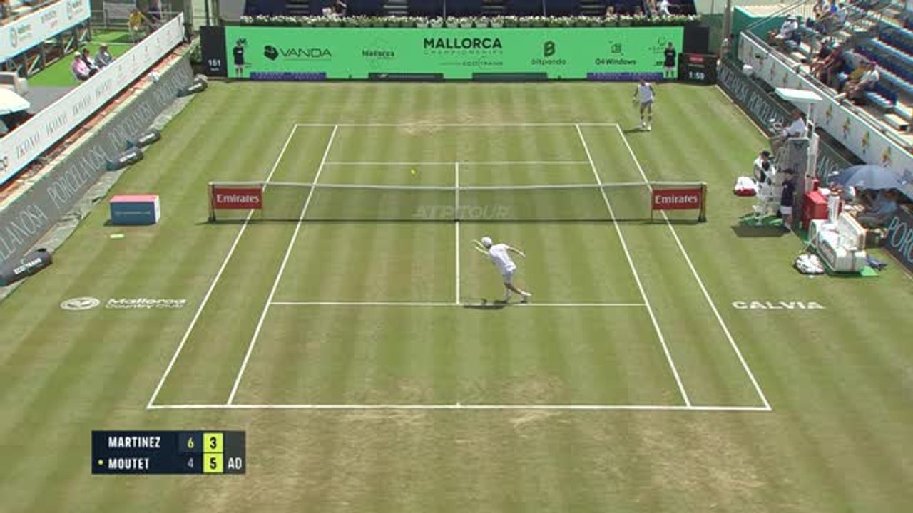 Majorque - Moutet passe avec sérieux