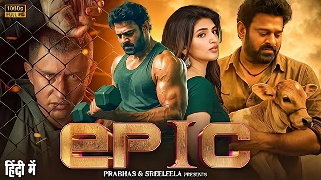 Prabhas & Sreeleela New Release 2025 - Epic South Indian Hindi Dubbed Thriller