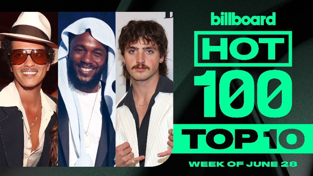 Billboard Hot 100 Top 10 Countdown For June 28, 2025 | Billboard News
