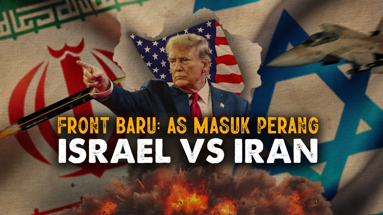 Front Baru: AS Masuk Perang Israel Vs Iran