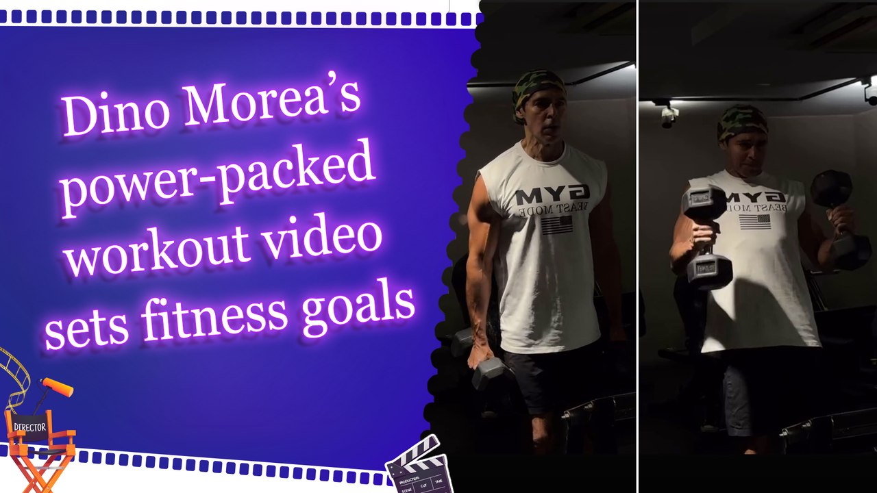 Dino Morea shares inspiring gym routine with dumbbell workout