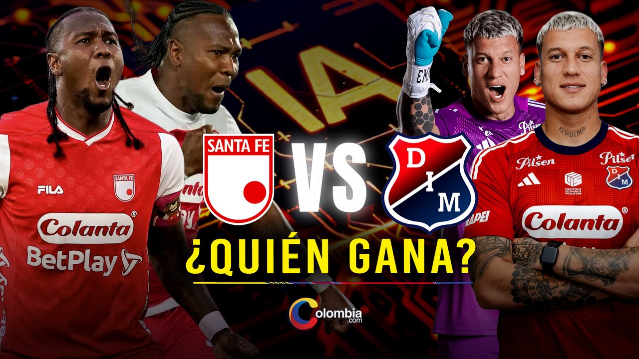 Santa Fe vs DIM: Inteligencia Artificial ya predijo al ganador de la Final BetPlay 2025-I
