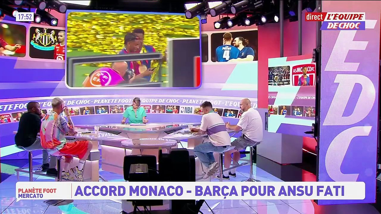 Accord Monaco-FC Barcelone pour Fati - Foot - Transferts