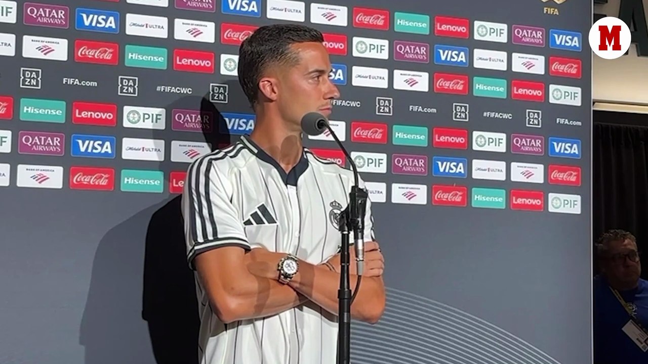 Lucas Vázquez: "Habrá tiempo de hablar de mi futuro"