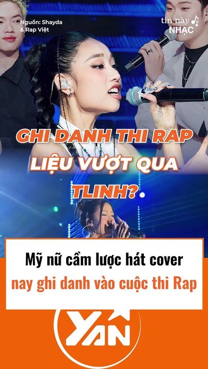 Mỹ nữ cầm lược vàng cover nay đi tham gia rap