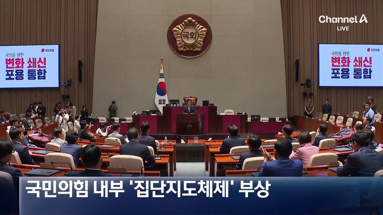 국민의힘 집단지도체제 검토…김문수·안철수·한동훈 “반대”