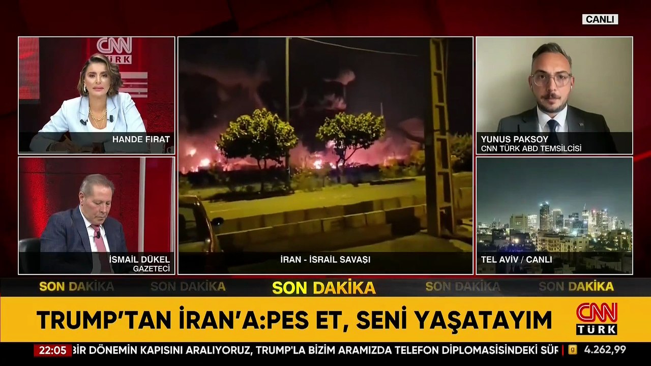 Trump'tan İran'a yeni teklif: Pes et seni yaşatayım