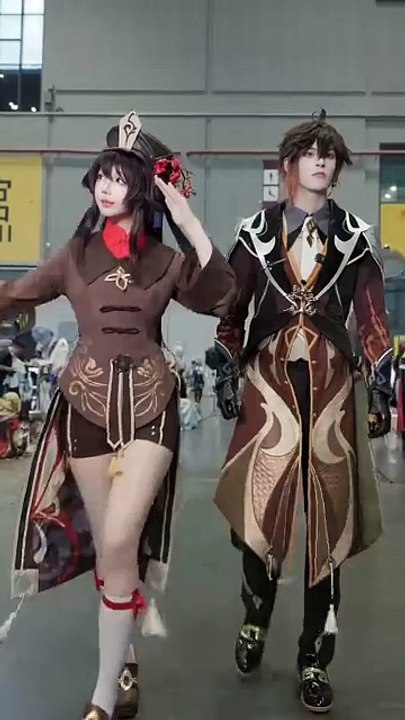 Hu Tao vs Furina Cosplay