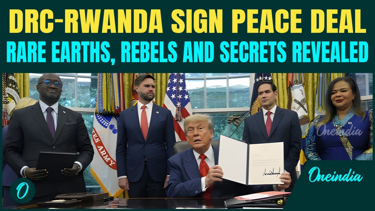 "Glorious Triumph" Trump Hails ‘Historic’ Peace Deal Between DR Congo and Rwanda | White House