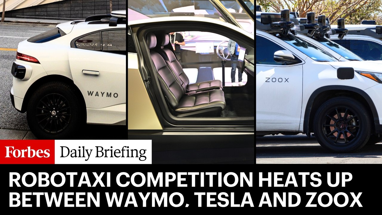 The Robotaxi Competition Is Heating Up Between Waymo, Tesla and Zoox