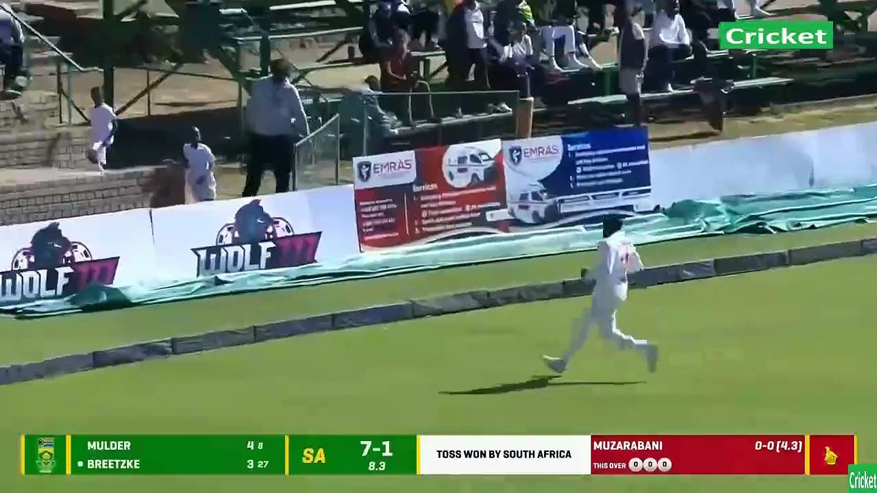 Zimbabwe vs South Africa 1st Test Day 1 Highlights 2025