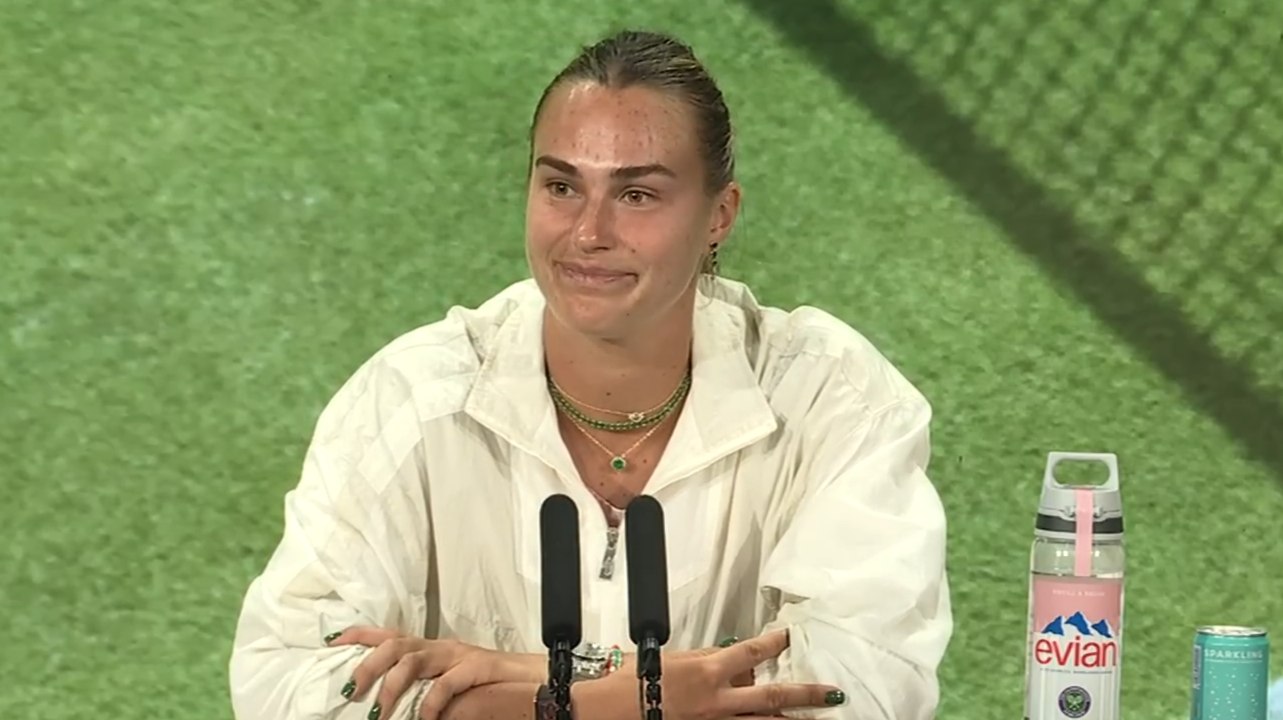Wimbledon 2025 - Aryna Sabalenka : "Je ne voulais vraiment pas vexer Coco Gauff"