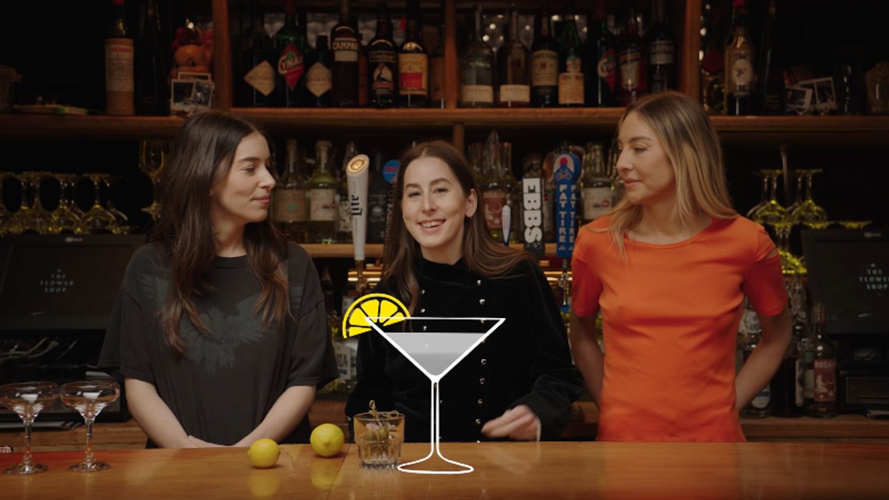 Alana Haim Shows Us How to Make Her Signature Martini