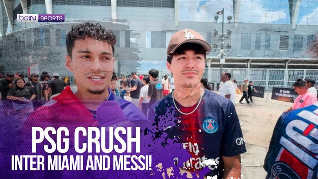 PSG Crush Inter Miami and Messi!