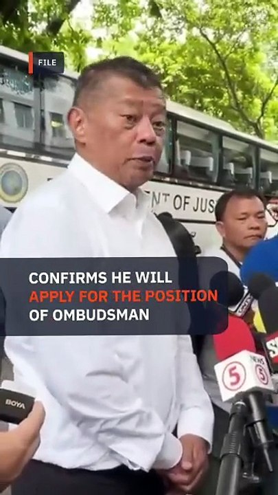 DOJ Secretary Remulla to apply for Ombudsman