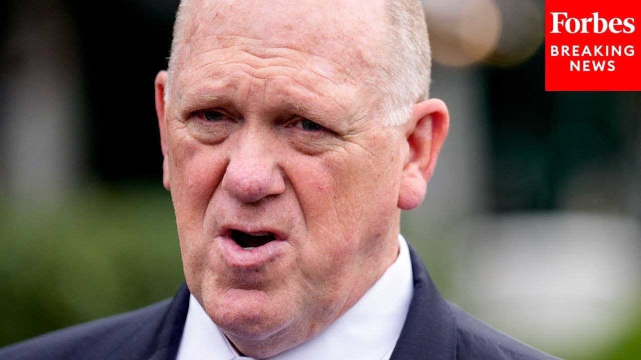 'We Need That Passed Right Away': Tom Homan Discusses Importance Of Big Beautiful Bill