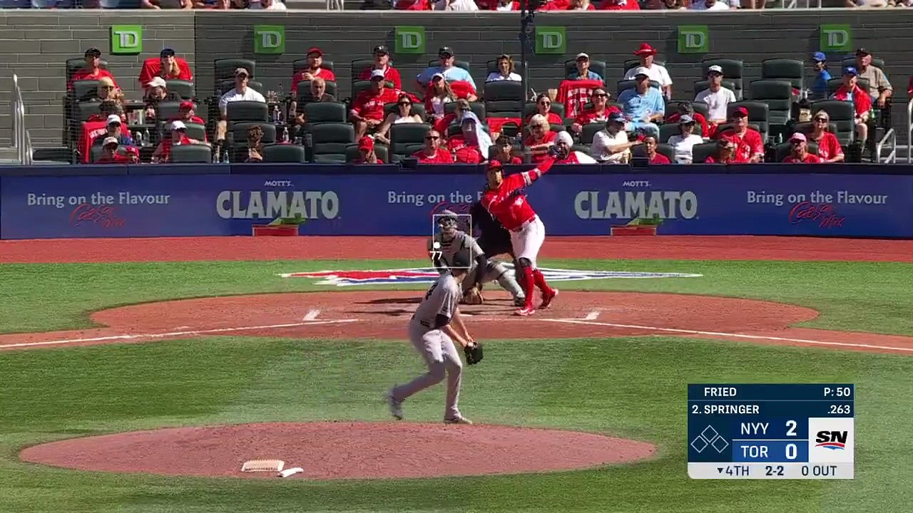 Cuadrangular de George Springer