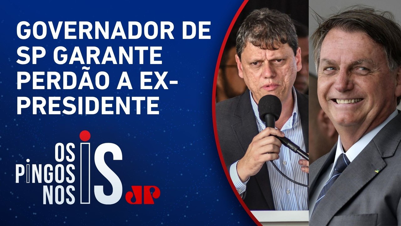 Promessa! Tarcísio de Freitas confirma indulto a Jair Bolsonaro caso seja presidente em 2026