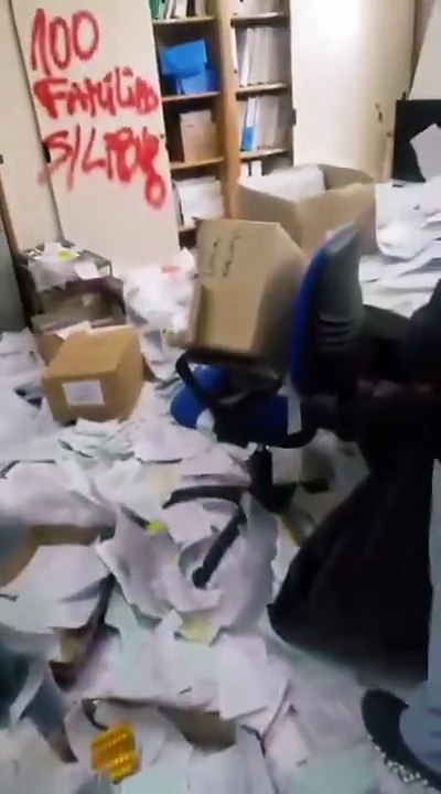 La destrucción de documentación en la planta de HLB Pharma