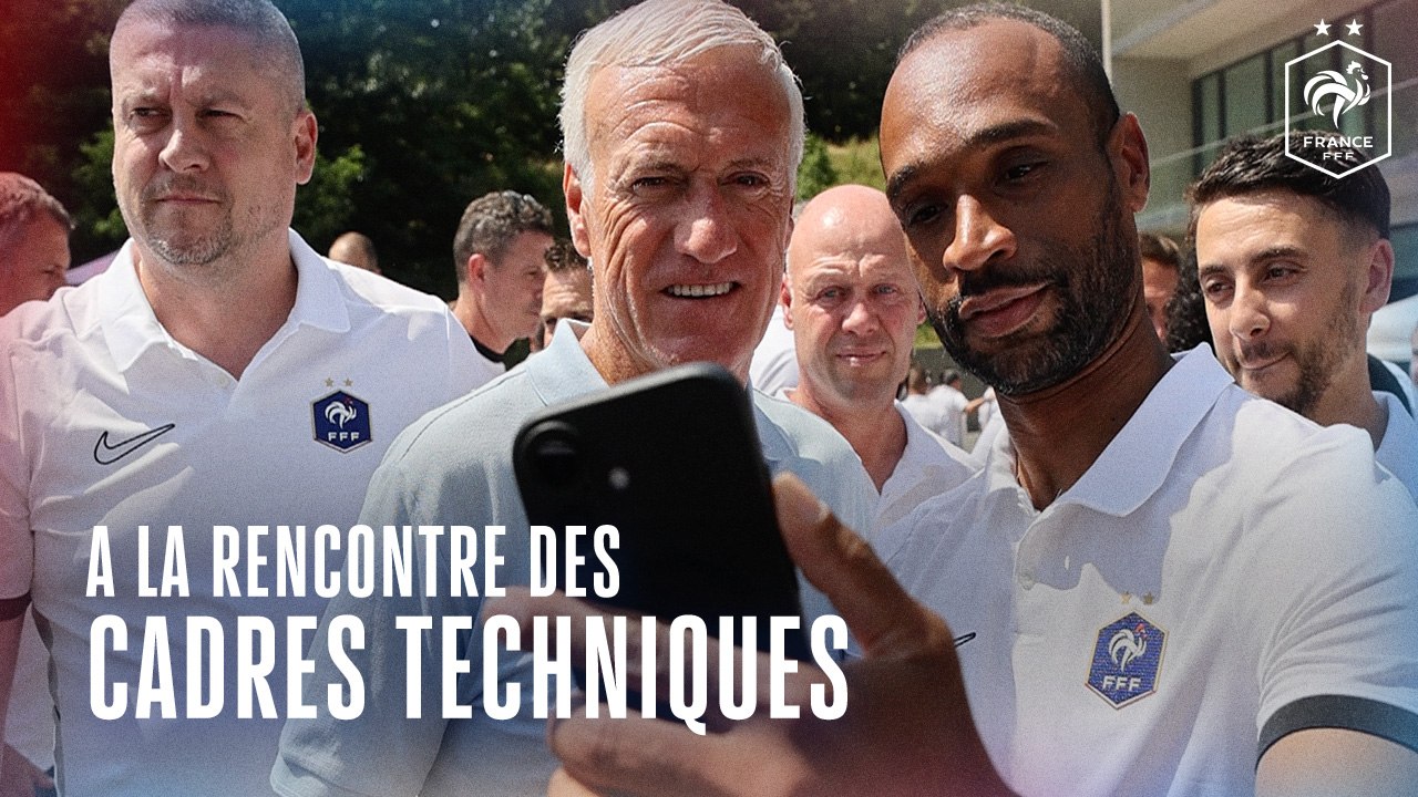 Le staff des Bleus au Séminaire des Cadres Techniques