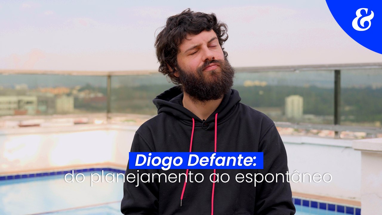 Diogo Defante: do planejamento ao espontâneo