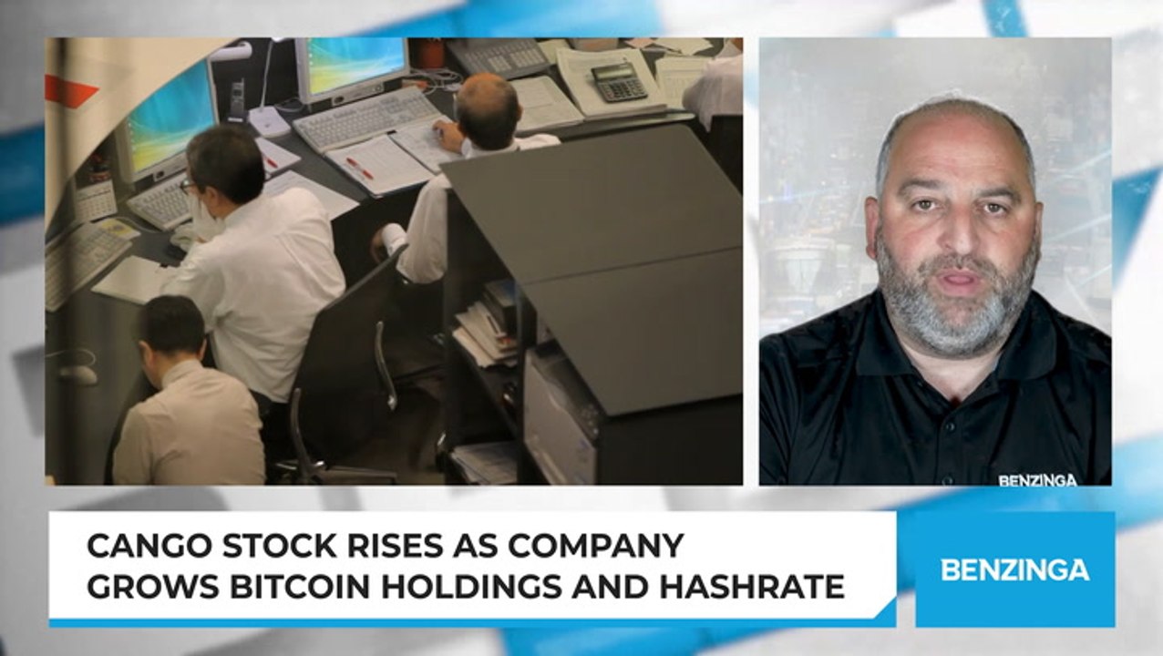 Cango Stock Rises As Company Grows Bitcoin Holdings And Hashrate