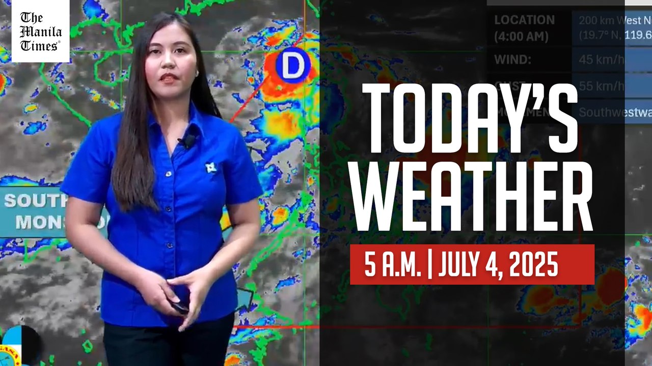 Today's Weather, 5 A.M. | July 4, 2025