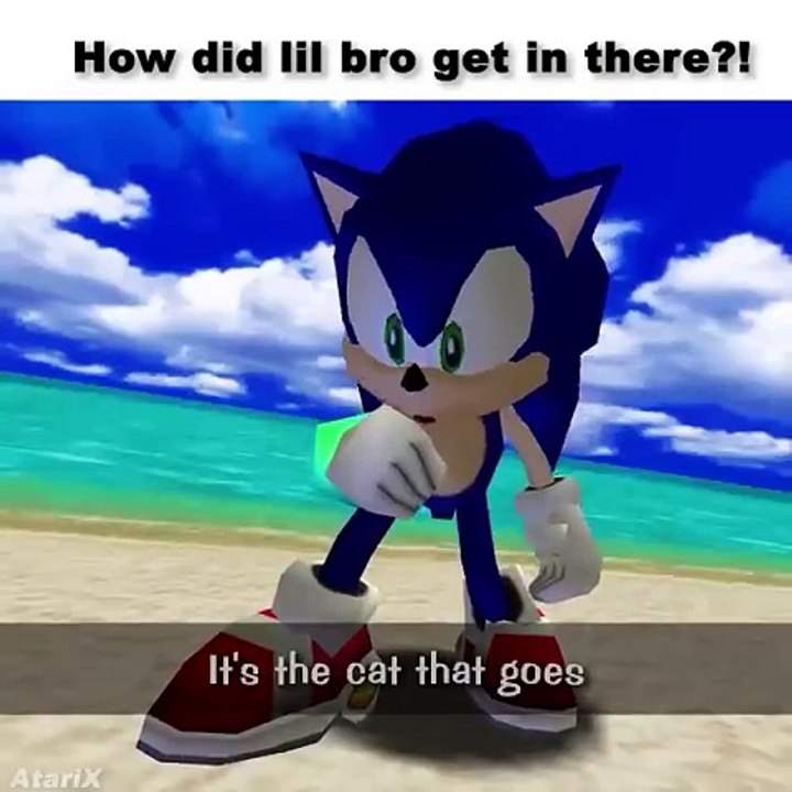 Sonic meets Neko Arc #sonic #memes